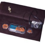 Dark Brown Silver Cotton Suit – Riwaj Wears